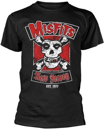 Misfits Tričko Biker Design Unisex Black M