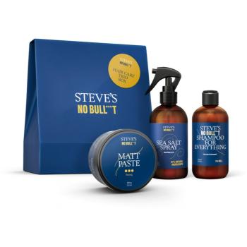 Steve's No Bull***t Hair Care Trio Box darčeková sada na vlasy  pre mužov