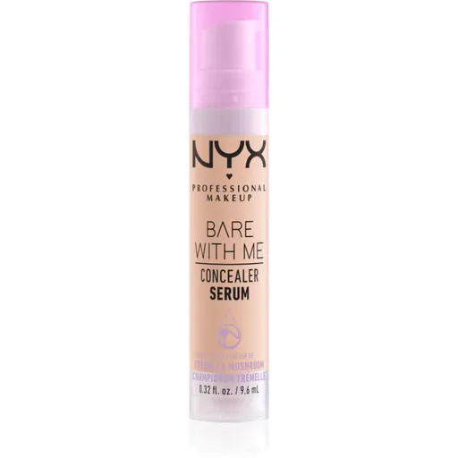 NYX Professional Makeup Bare With Me Concealer Serum hydratačný korektor 2 v 1 odtieň 02 Light 9,6 ml