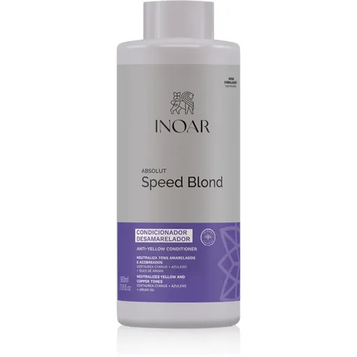 INOAR Absolut Speed Blond Conditioner kondicionér pre blond a melírované vlasy 800 ml