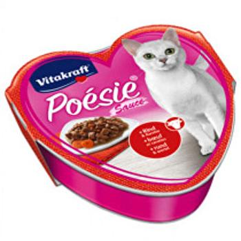 Vitakraft Cat Poésie hovädzia šťava, mrkvová 85g + Množstevná zľava