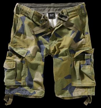 Brandit Vintage Cargo Shorts swedish camo - 6XL