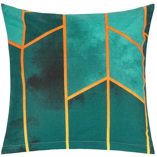 Bellatex Obliečka na vankúšik Plást tm. zelená, 40 x 40 cm