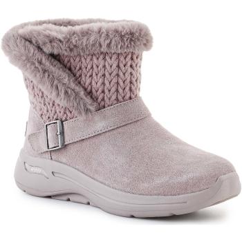 Skechers  Go Walk Arch Fit Boot True Embrace 144422-DKTP  Polokozačky Ružová