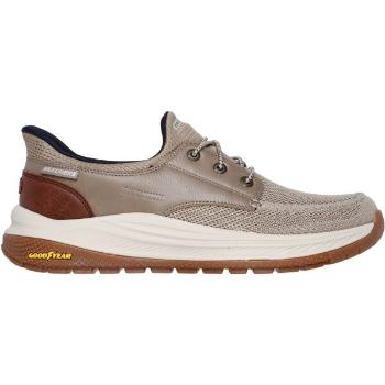 Skechers MEROE - ALDEN Férfi slip-on cipő, szürke, méret