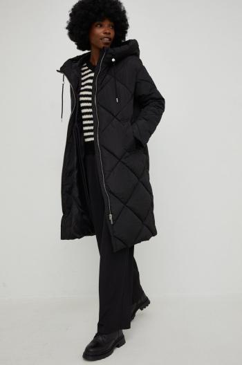 Bunda Answear Lab dámska, čierna farba, zimná, oversize