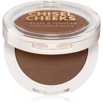 Barry M Chisel Cheeks kontúrovacia paletka na tvár duo Medium 11 g