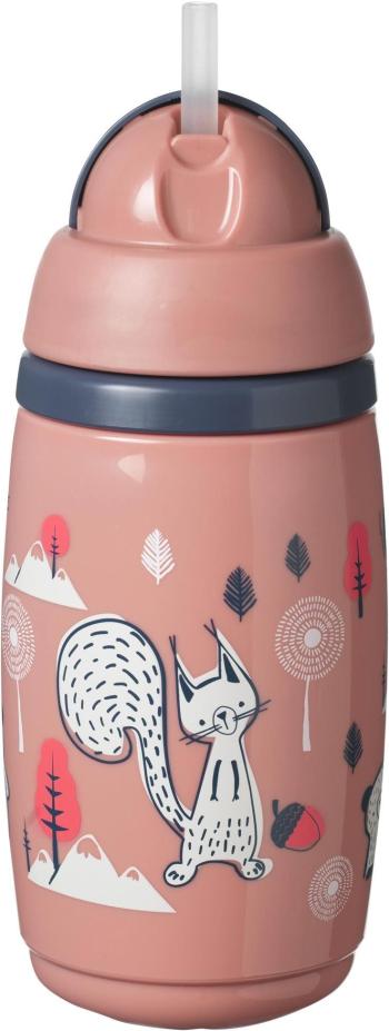 Tommee Tippee Superstar so slamkou 12m+ Pink, 266 ml (5010415478252)