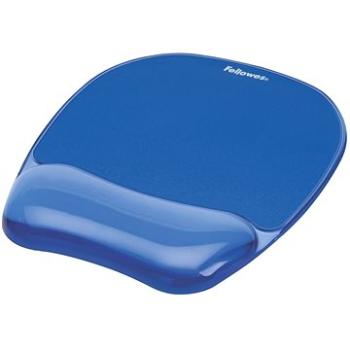 Fellowes CRYSTAL gélová, s podporou zápästia, modrá (9114120)