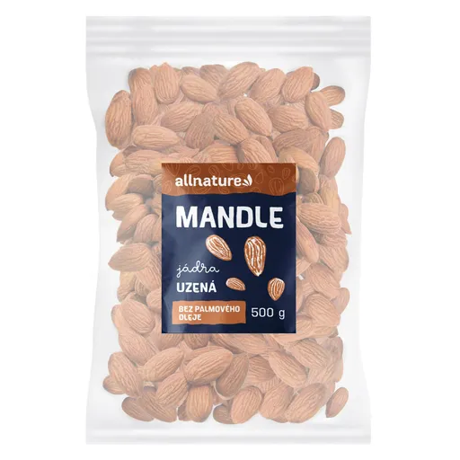 ALLNATURE Mandle údené 500 g
