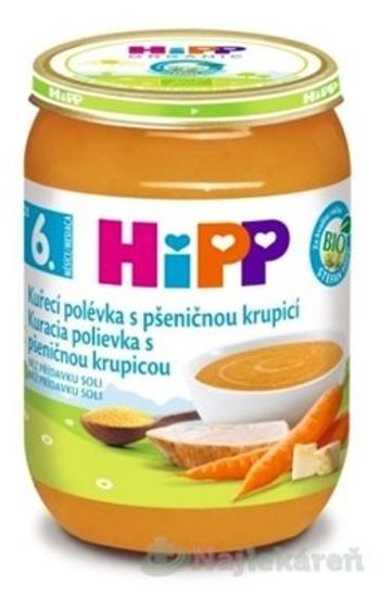 HiPP Polievka BIO Kuracia s pšeničnou krupicou