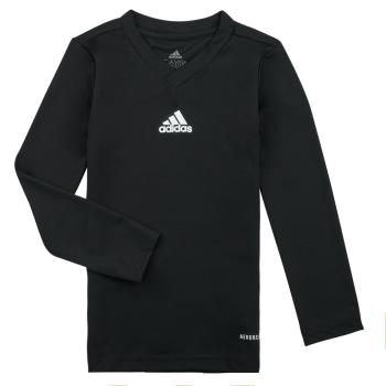 adidas  TEAM BASE TEE Y  Tričká s dlhým rukávom Čierna