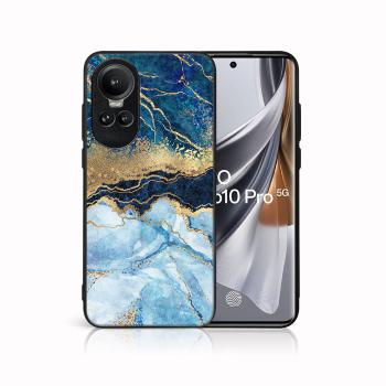 MY ART Ochranný kryt pre Oppo Reno10 5G / Reno 10 Pro 5G BLUE MARBLE (141)