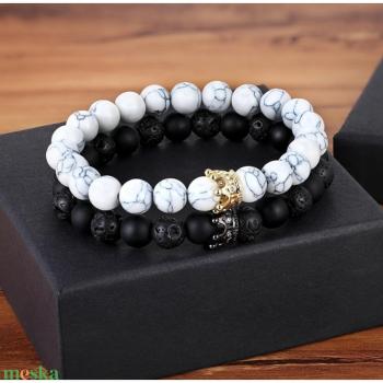 Korona LUXURY ásványkarkötőpár