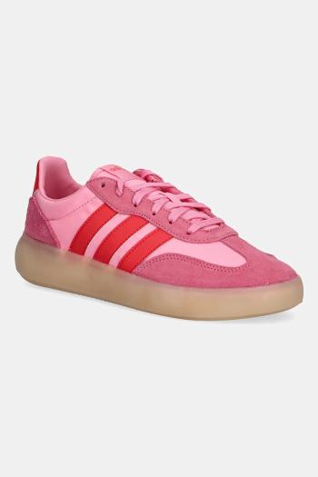 Kožené tenisky adidas Barreda Decode ružová farba, JR1217