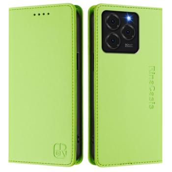 RINA Zaklápacie puzdro pre Ulefone Note 20 Pro svetlozelené