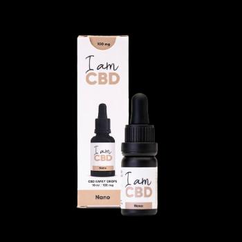 I AM CBD Nano CBD kvapky 10 ml