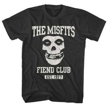 Misfits tričko Fiend Club Čierna XL