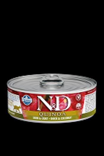 N&D CAT QUINOA Adult Duck & Coconut 80g + Množstevná zľava 1+1