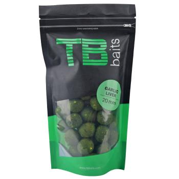 Tb baits boilie garlic liver-250 gr 20 mm