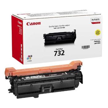 Canon originál toner CRG732, yellow, 6400str., 6260B002, Canon i-SENSYS LBP7780Cx, O, žltá