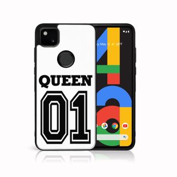 MY ART Silikónový kryt Google Pixel 4a QUEEN (030)