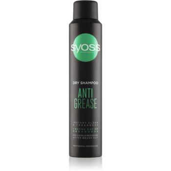 Syoss Anti Grease suchý šampón pre rýchlo sa mastiace vlasy 200 ml