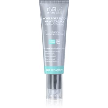 L’biotica Estetic Clinic Acid Treatment hydratačný ochranný krém s vyhladzujúcim efektom SPF 30 35 ml