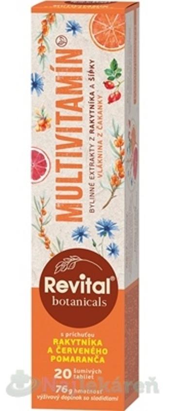 Revital Botanicals MULTIVITAMÍN 20 šumivých tabliet