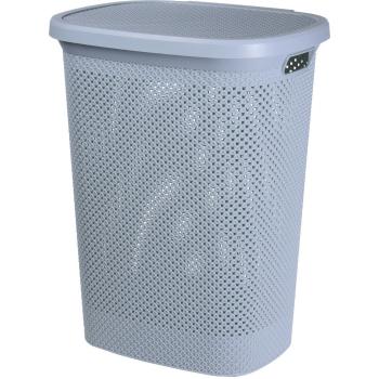 Kôš na špinavú bielizeň, 60 l, sivá