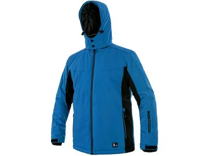 Bunda VEGAS, zimná, pánska, modro-čierna, veľ. L