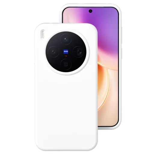 PROTEMIO LIQUID SILICONE Kryt pre Vivo X300 biely