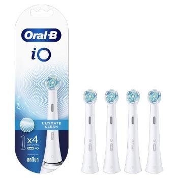 Oral B Náhradní kartáčkové hlavice iO Ultimate Clean White 4 ks