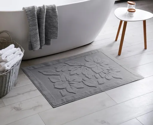 ArtFir Kúpeľňová predložka ROSE 03 | oceľová 60 x 95 cm