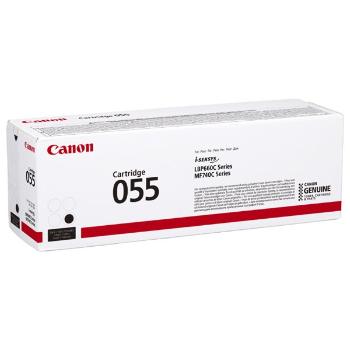 Canon originál toner 055, black, 2300str., 3016C002, Canon MF742Cdw, MF744Cdw, MF746Cx, LBP663Cdw, LBP664Cx, O, čierna