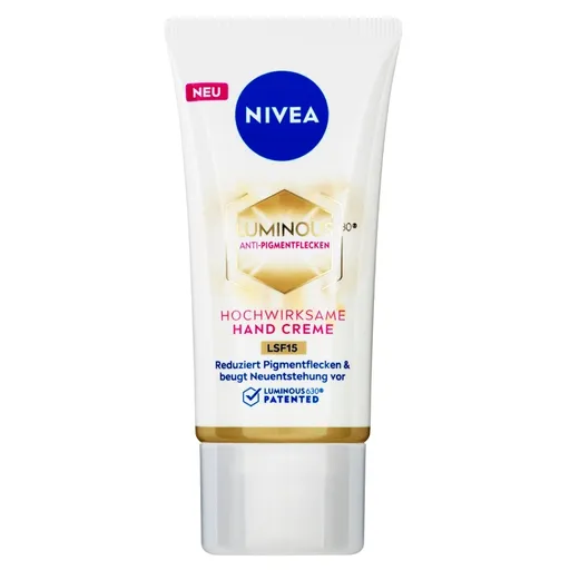 NIVEA Luminous Krém na ruky proti pigmentovým škvrnám 50 ml