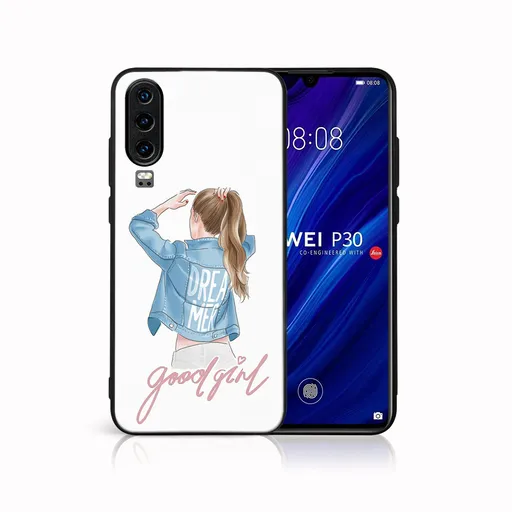 MY ART Ochranný obal pre Huawei P30 GOOD GIRL (130)