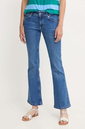 Rifle Pepe Jeans FLARE LW dámske, vysoký pás, PL204736HV8