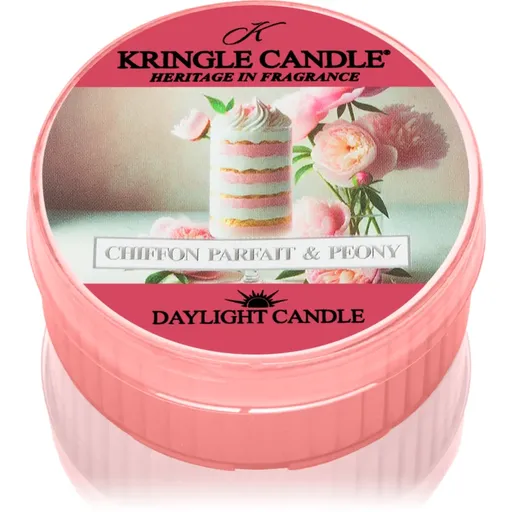Kringle Candle Chiffon Parfait & Peony čajová sviečka 42 g