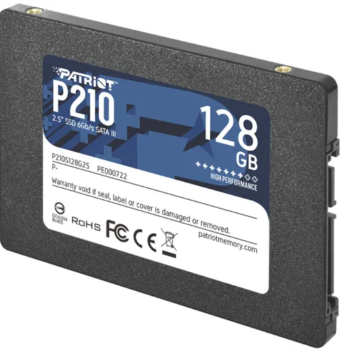 PATRIOT P210/128GB/SSD/2.5"/SATA/3R