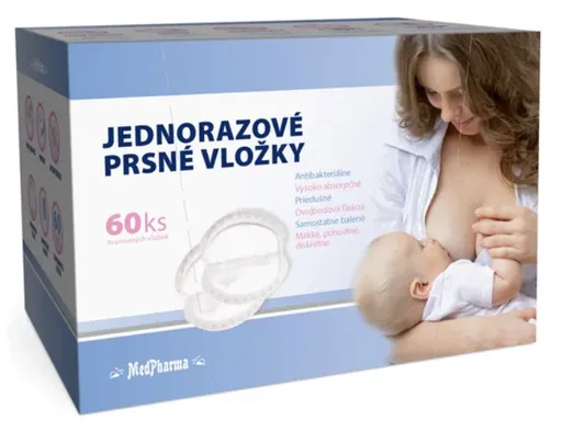 MedPharma JEDNORAZOVÉ PRSNÉ VLOŽKY 60 ks