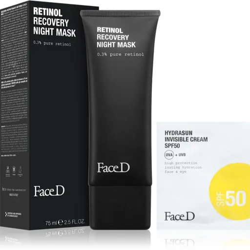 Face D Retinol Recovery Night Mask nočná regeneračná maska s retinolom 75 ml