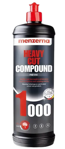 MENZERNA HEAVY CUT 1000 - Leštiaca pasta na odstránenie škrabancov 0,25 L