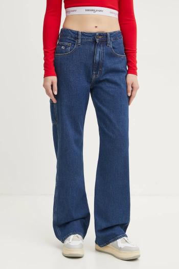 Rifle Tommy Jeans dámske, stredne vysoký pás, DW0DW20460