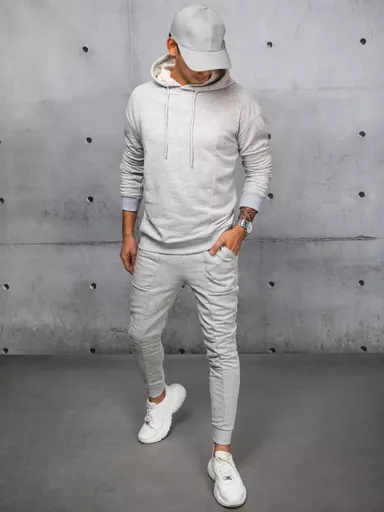 Tepláková svetlo-sivá súprava