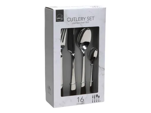 HIT SADA PRÍBOROV 16 KS STRIEBORNÁ