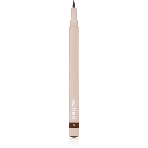 Notino Lifeproof Eyebrow Felt Pen vodeodolná fixa na obočie 05 Dark Brown 1 ml
