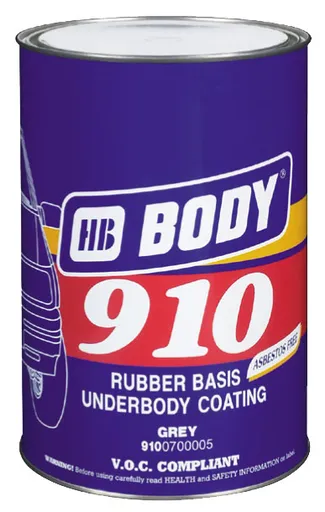 HB BODY 910 - Kaučuková ochrana podvozku šedá 1 kg