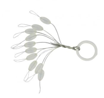 Black Cat Zarážky silicon stopper čirá 10ks,Black Cat Zarážky silicon stopper čirá 10ks