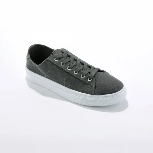 Plátené tenisky na platforme